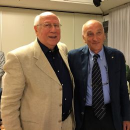 Prof.Corsini Past Presidente con Prof Mancino socio fondatore